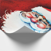 Papier Cadeau Noël du Père Noël (Coin)