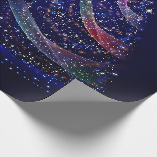 Papier Cadeau Noël éclatant (Coin)