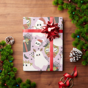 Papier Cadeau Noël effrayant