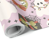 Papier Cadeau Noël effrayant (Coin rond)