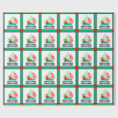 Papier Cadeau Noël en voile (Plat)