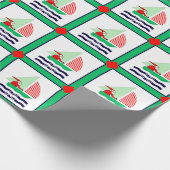 Papier Cadeau Noël en voile (Coin)
