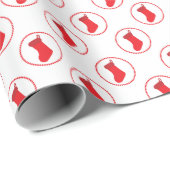 Papier Cadeau Noël encombrant (Coin rond)