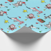 Papier Cadeau Noël enroué (Coin)