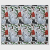 Papier Cadeau Noël Eskimo américain (Plat)