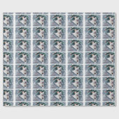 Papier Cadeau Noël Eskimo Chien américain (Plat)