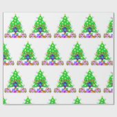 Papier Cadeau Noël et Hanoukka ensemble (Plat)