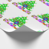 Papier Cadeau Noël et Hanoukka ensemble (Coin)