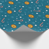 Papier Cadeau Noël et motif du nouvel an (Coin)