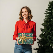 Papier Cadeau Noël Étoile Religieuse De La Nativité De Bethléem