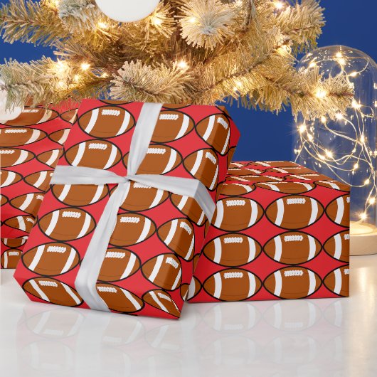 PAPIER CADEAU NOËL FOOTBALL (Vacances)