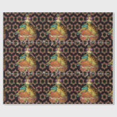 Papier Cadeau Noël français (Plat)