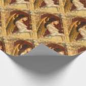 Papier Cadeau Noël Fresco Angel (Coin)
