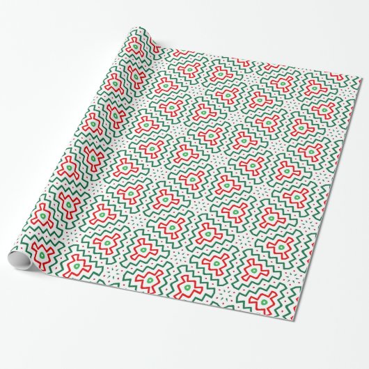 Papier Cadeau Noël funky (Déroulé)
