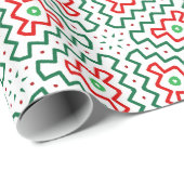 Papier Cadeau Noël funky (Coin rond)
