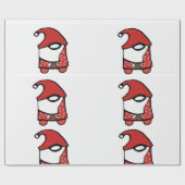 Papier Cadeau noël gnome (Plat)