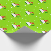 Papier Cadeau Noël Gnome (Coin)