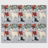 Papier Cadeau Noël Golden Retriever (Plat)