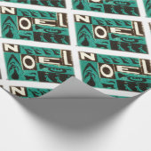 Papier Cadeau Noel Green (Coin)