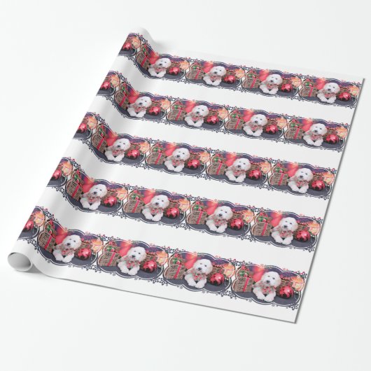 Papier Cadeau Noël - griffonnage - Tripp (Déroulé)