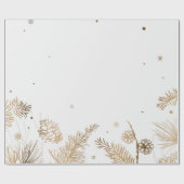 Papier cadeau Noël Hiver (Plat)