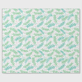 Papier Cadeau Noël Holly et Berries (Plat)