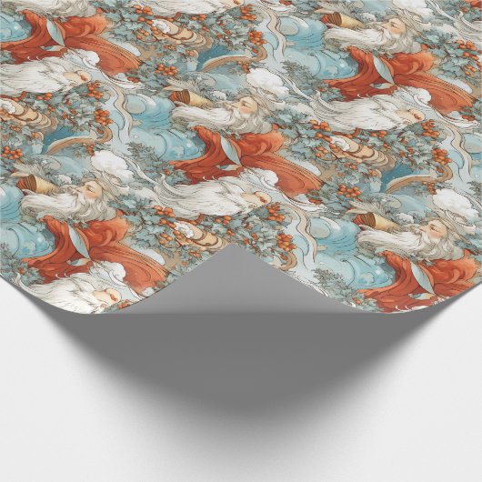 Papier Cadeau Noël intemporel (Coin)