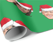 Papier Cadeau Noël Joe et Kamala (Coin rond)