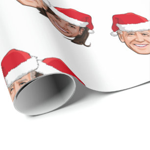 Papier Cadeau Noël Joe et Kamala