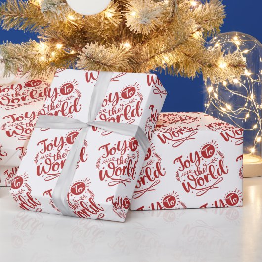Papier Cadeau Noël Joie aux Fêtes du Monde (Vacances)