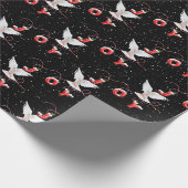 Papier Cadeau Noël Joie Dove et Snowflakes (Coin)