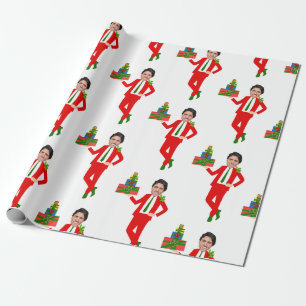 Papier Cadeau Noël Justin Trudeau