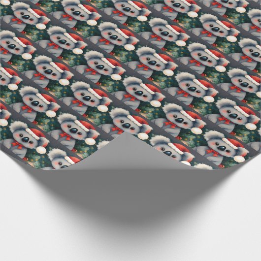 Papier Cadeau Noël Koala 1 (Coin)