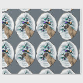 Papier Cadeau Noël mastiff anglais (Plat)