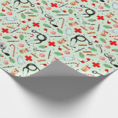 Papier Cadeau Noël médical (Coin)