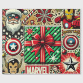 Papier Cadeau noël merveilleux (Plat)