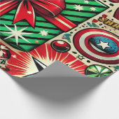 Papier Cadeau noël merveilleux (Coin)