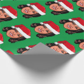 Papier Cadeau Noël MICHELLE OBAMA (Coin)