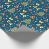 Papier Cadeau Noël mignon (Coin)