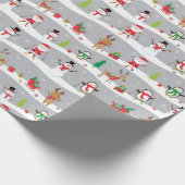 Papier Cadeau Noël mignon (Coin)