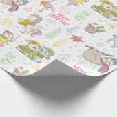 Papier Cadeau Noël mignon (Coin)