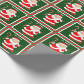 Papier Cadeau Noël Mme Claus (Coin)