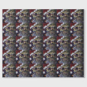 Papier Cadeau Noël mort (Plat)