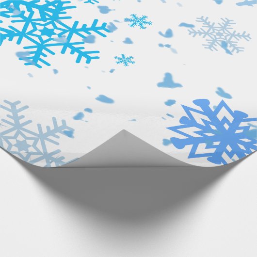 Papier Cadeau Noël neige (Coin)