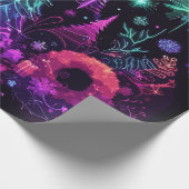 Papier Cadeau Noël néon (Coin)