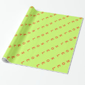 Papier Cadeau Noël Noel (Déroulé)