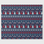 Papier Cadeau Noël Noel de Noël de Noël (Plat)