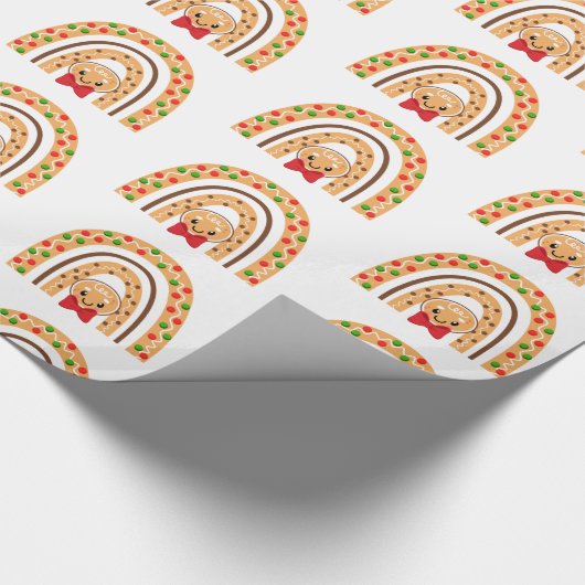 Papier Cadeau Noël Noël Noël Noël Noël Noël Fête Pain d'épice Ar (Coin)