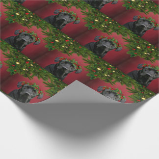 Papier Cadeau Noël noir de laboratoire