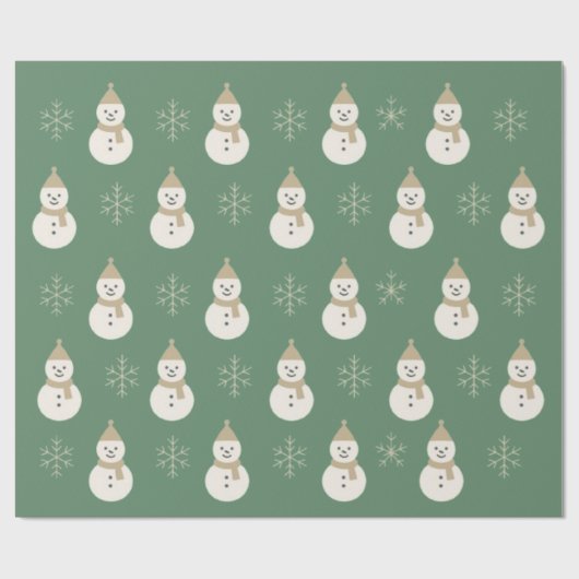 Papier Cadeau Noël nordique (Plat)